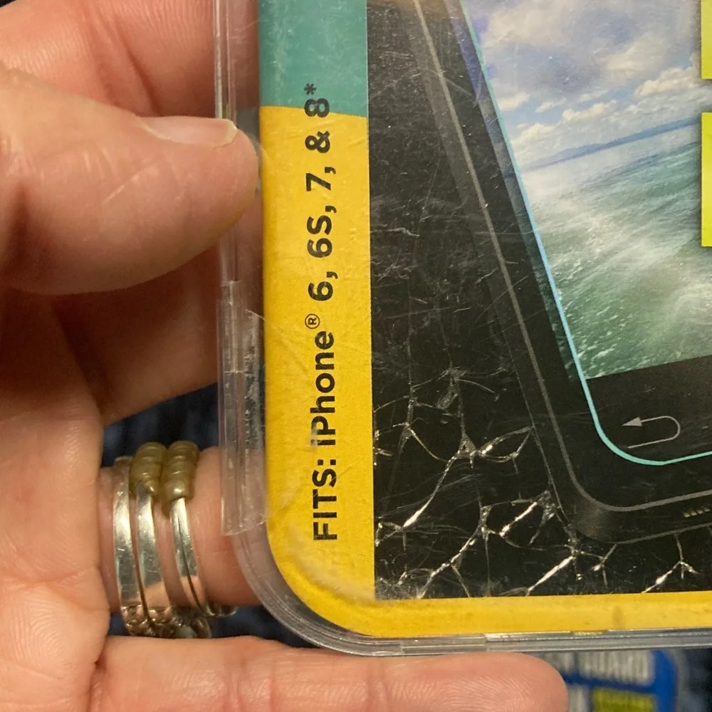 Tempered Glass Screen Protector for iPhone - 6, 6.5, 7 & 8. - Set of 2